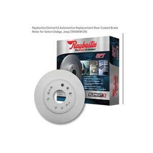 Raybestos Element3 Rear Coated Brake Rotor 780869FZN Dodge Jeep Automotive